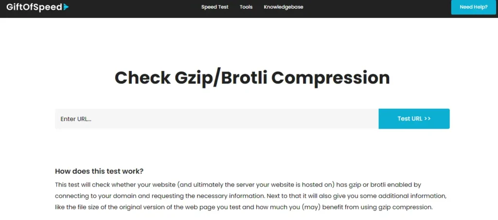 GZIP/Brotli compression checker