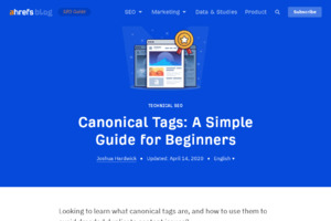 Canonical Tags