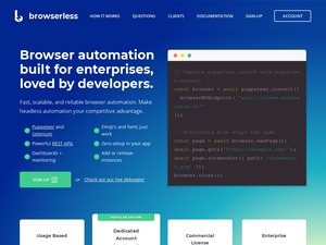 Browserless