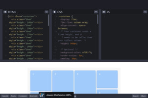 CSS flexbox masonry