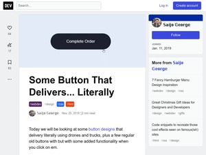Nice delivery buttons