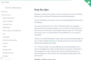 free-for.dev