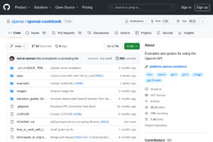 OpenAI Cookbook