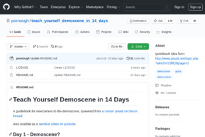Tech yourself demoscene in 14 days