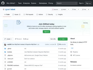 Bot detection for http request