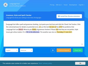 Text correction