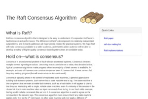The Raft Consensus Algorithm
