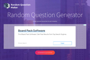 Random Question Maker