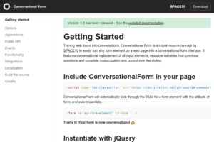 Conversational Form