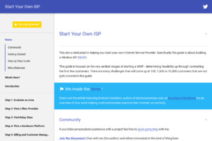 Start Your Own ISP