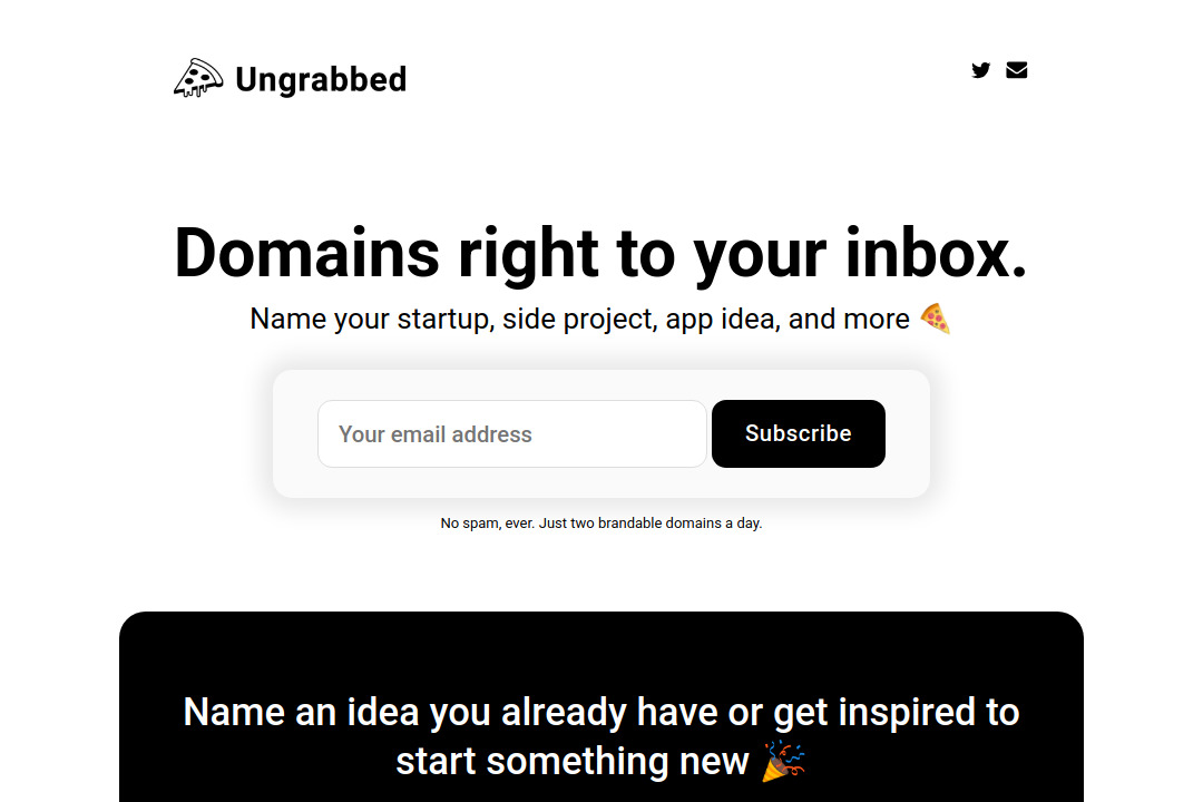 Ungrabbed &mdash; screenshot of ungrabbed.com