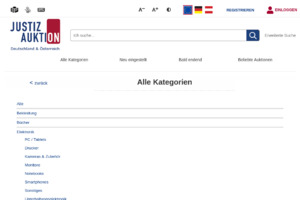 Justiz Auktion