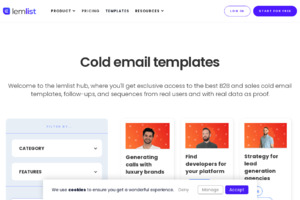 Cold email templates