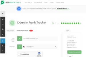 Domain rank checker