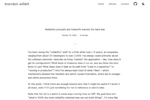 How to Build Software like an SRE