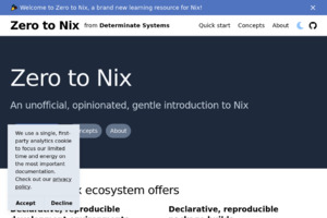Zero to nix