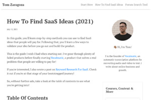 How To Find SaaS Ideas