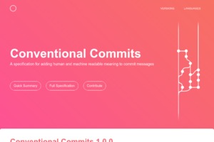 Conventional Commits