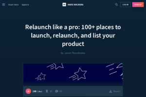  Relaunch like a pro: 100+ places to launch, relaunch, and list your product 