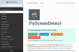 PySceneDetect