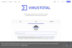 Virustotal url scanner