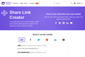 Share Link Creator
